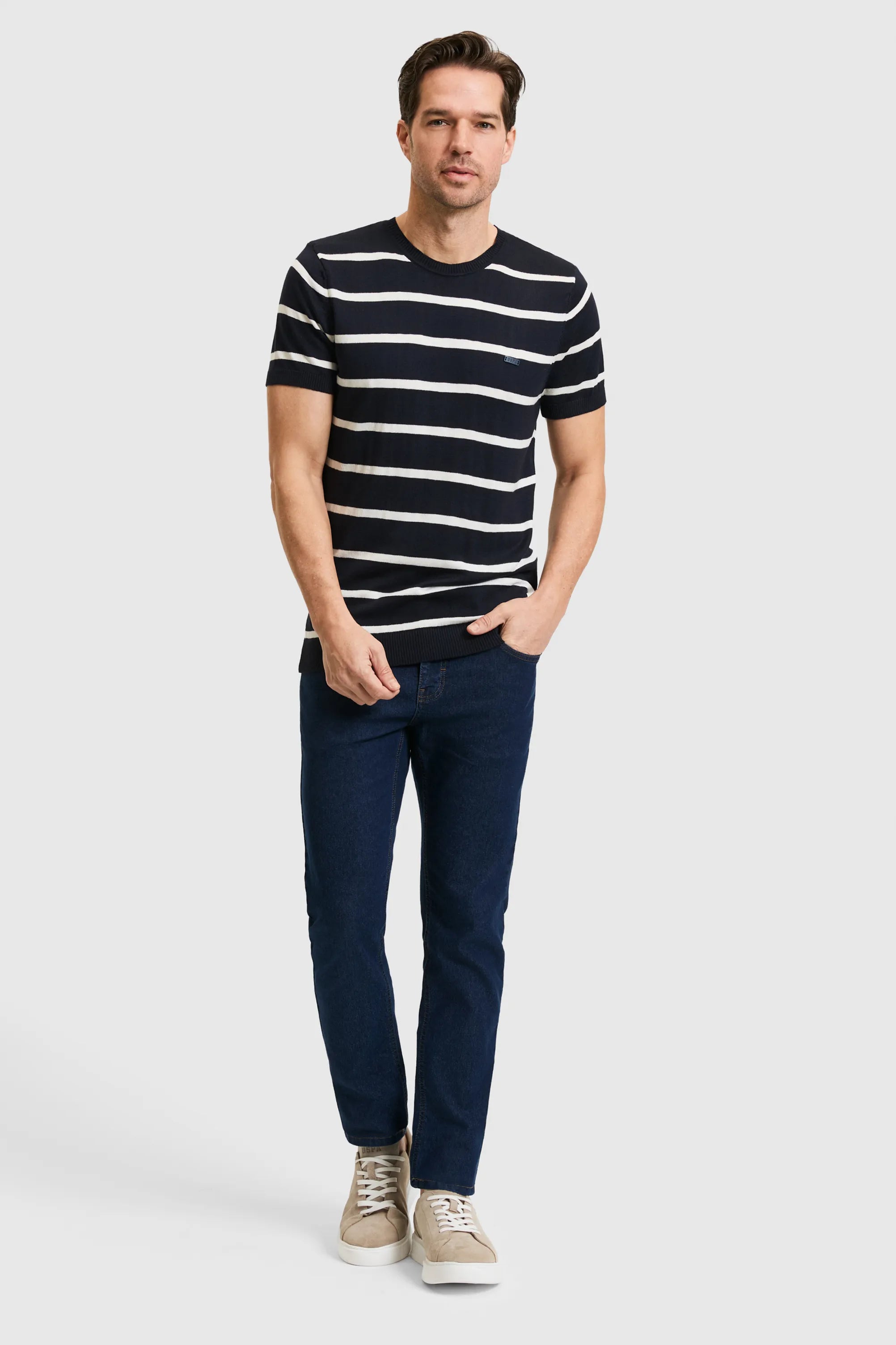 U.S. Polo Assn. Navy Blue Men Navy Blue Knitting Jumper SKU: G081SZ0TK0 PU-9409_VR033 Image 05