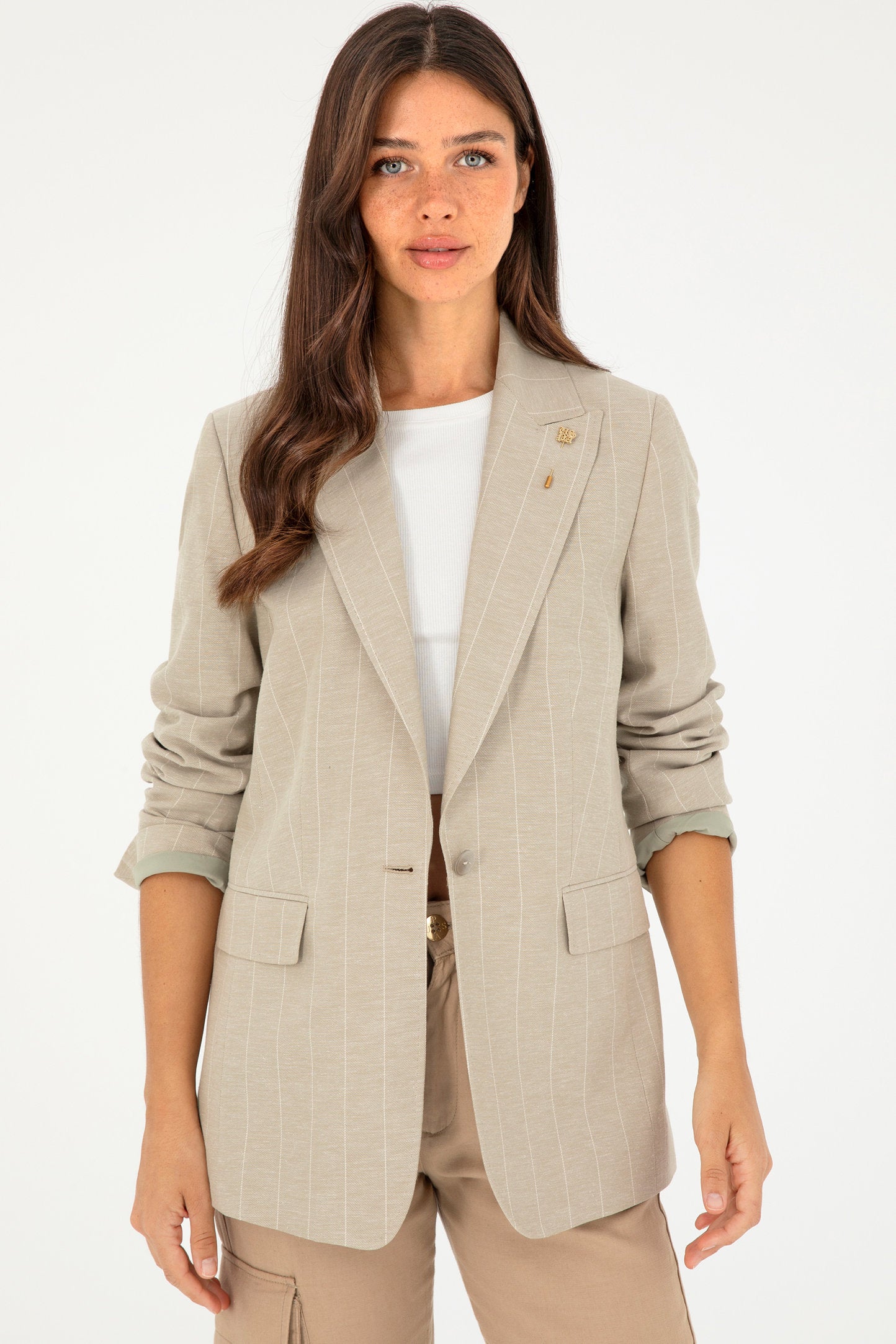 Beige Blazer_G082SZ0020 1856773_VR027_03