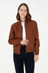 Brown Bomber Style Jacket_G082SZ0020 1962613_VR029_01