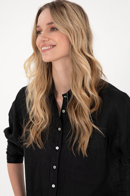 U.S. Polo Assn._Black Shirt Long Sleeve_G082SZ0040 2104215_VR046_02