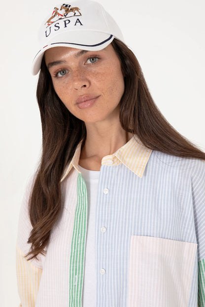 U.S. Polo Assn. Light Pink Women Light Pink Long Sleeve Shirt SKU: G082SZ0040 2163234_VR078 Image 02