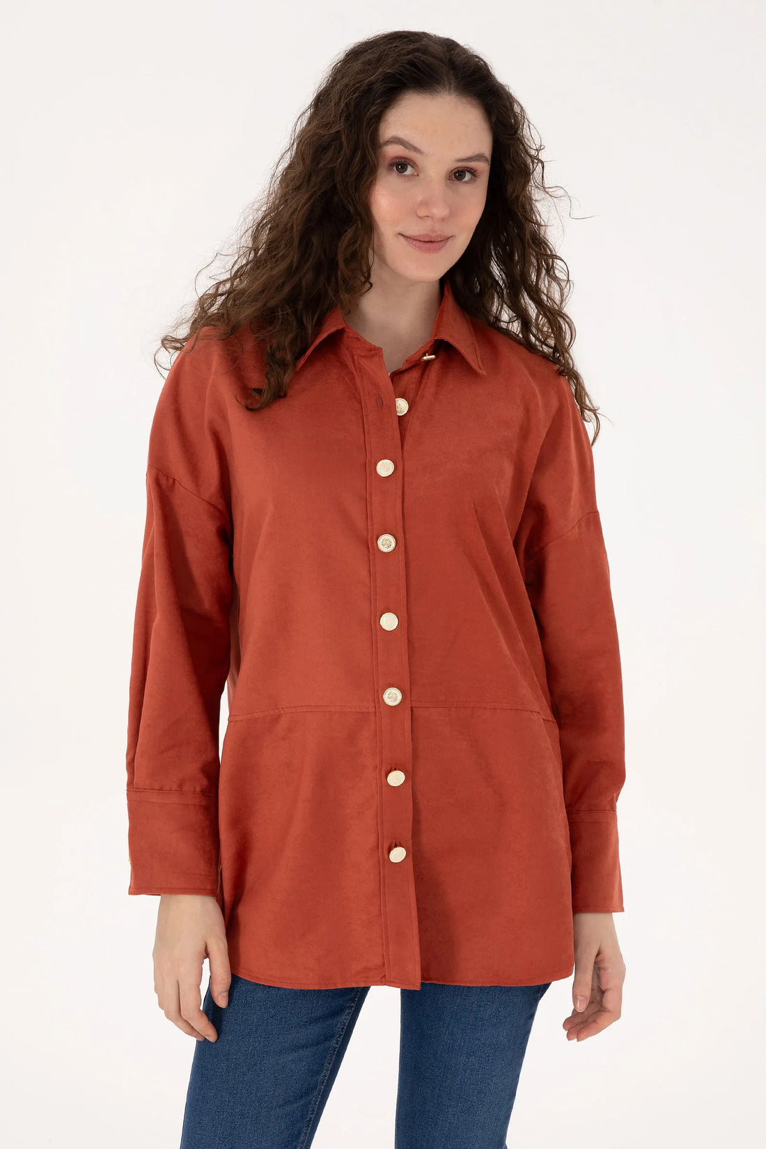 U.S. Polo Assn._Rose_Rose Long Sleeve Shirt_G082SZ0040 2237571_VR026_01