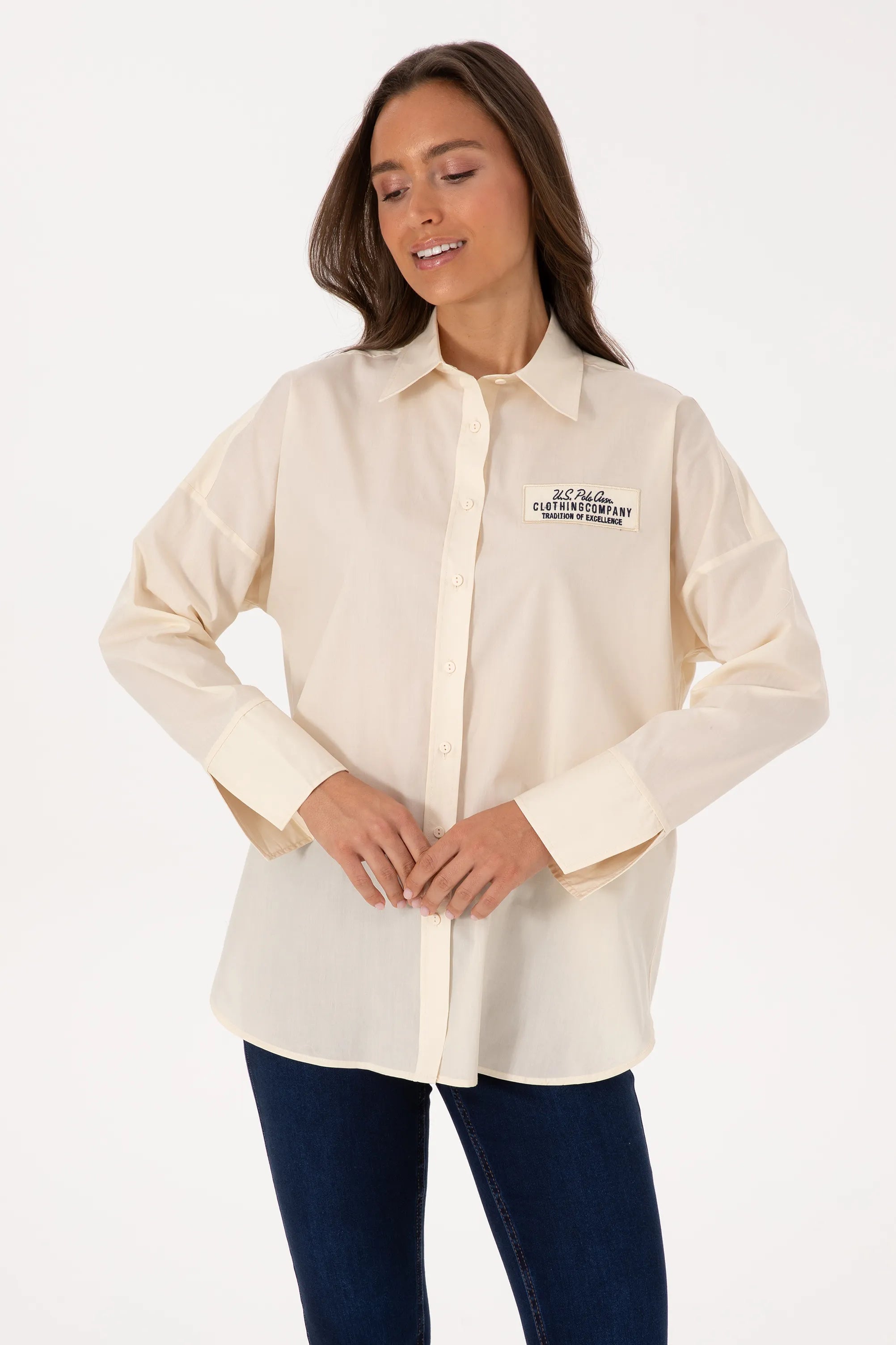 U.S. Polo Assn._Pearl_Pearl Shirt_G082SZ0040 2237575_VR256_03