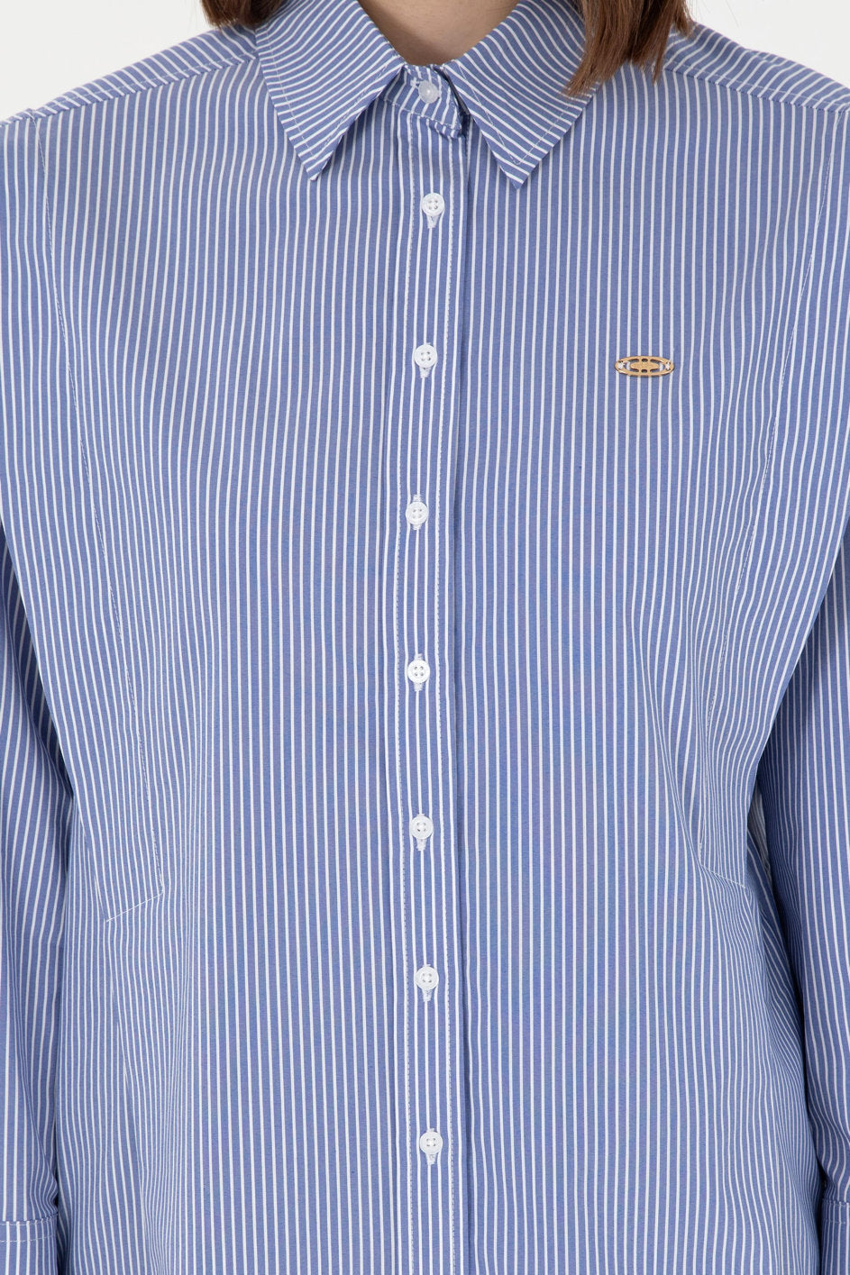 Blue Striped Button Down_G082SZ0040 1990402_VR032_06