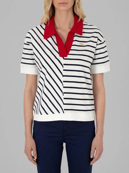 U.S. Polo Assn. Navy Women Navy Polo Shirt SKU: G082SZ0110 2104620_VR033 Image 00
