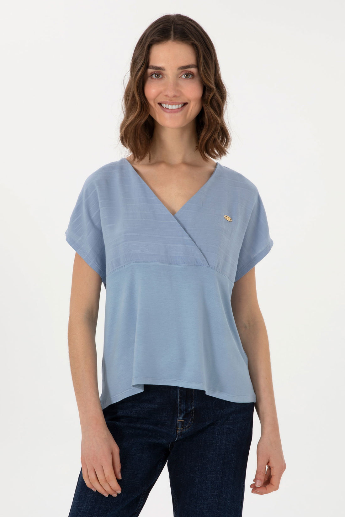 U.S. Polo Assn._Blue T-Shirt_G082SZ0110 2105735_VR036_01