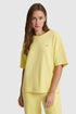 U.S. Polo Assn. Light Yellow Women Light Yellow Short Sleeve Relaxed Fit T-Shirt SKU: G082SZ0110 PU-12181_VR004 Image 01
