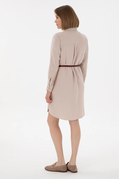 U.S. Polo Assn. Sand Women Sand Woven Dress SKU: G082SZ0320 2119558_VR085 Image 04