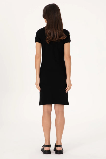 U.S. Polo Assn. Black Women Black Knitting Dress SKU: G082SZ0750 2075702_VR046 Image 04