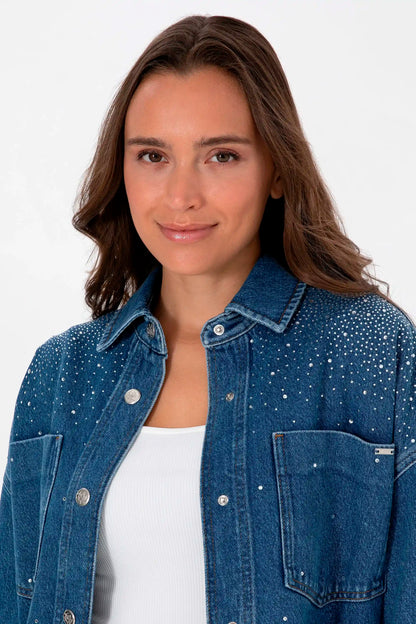 U.S. Polo Assn._Blue_Blue Denim Coat_G082SZ0770 2274139_DN0022_02