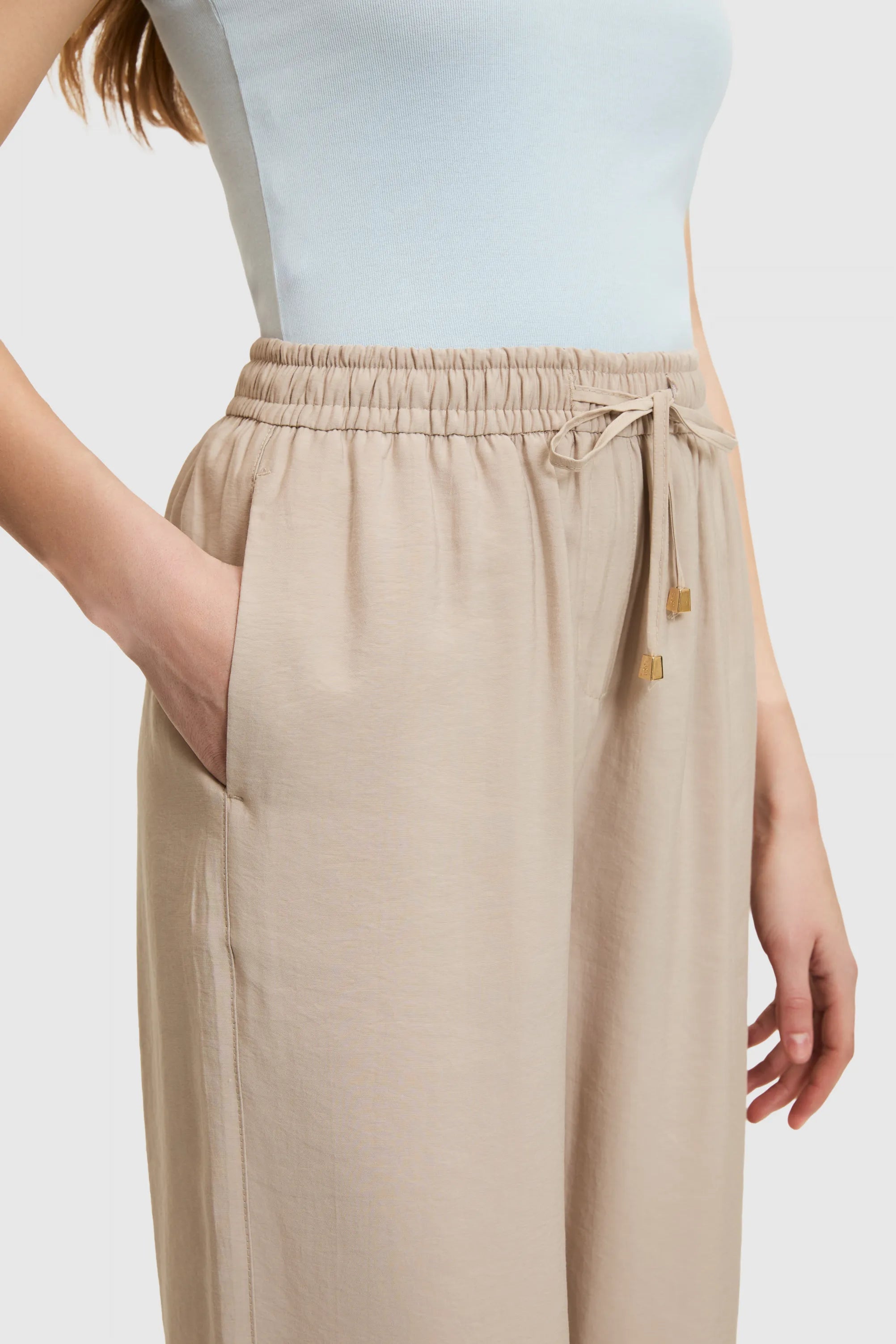U.S. Polo Assn. Stone Women Stone Sport Trouser SKU: G082SZ0780 PU-9812_VR049 Image 06