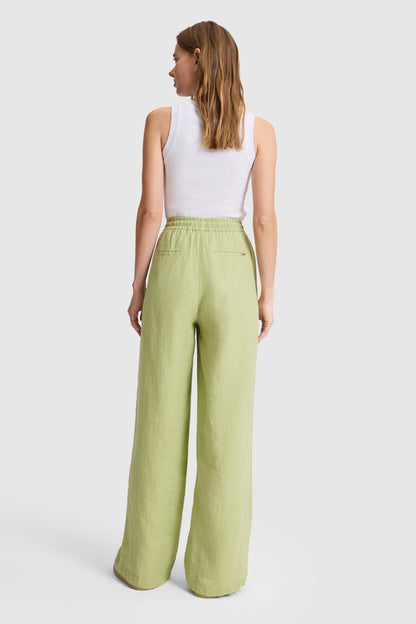 U.S. Polo Assn. Ages Women Sage Wide Leg Drawstring Slip on Trousers SKU: G082SZ0780 PU-9842_VR016 Image 05