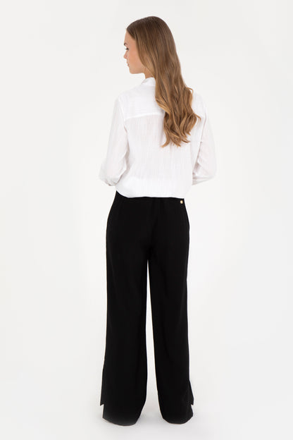 Black Wide Leg Slip On Trousers_G082SZ0780 1824749_VR046_04