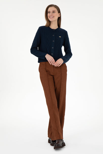 Brown Wide Leg Dress Trousers_G082SZ0780 1945119_VR029_03