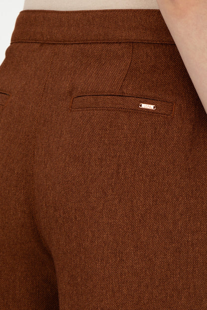 Brown Wide Leg Dress Trousers_G082SZ0780 1945119_VR029_06