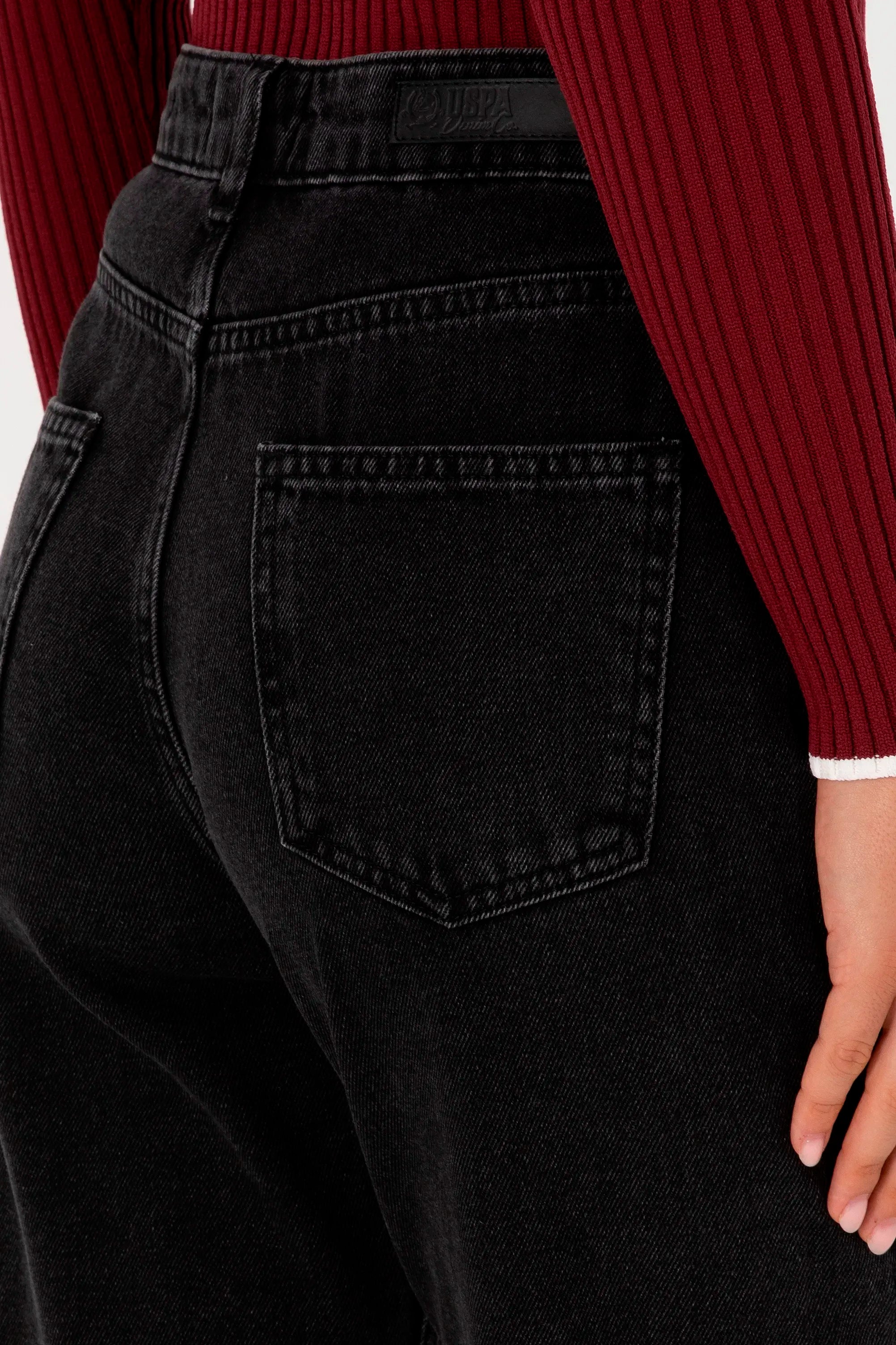 U.S. Polo Assn._Black_Black Denim Trouser_G082SZ0800 2247994_DN0027_06