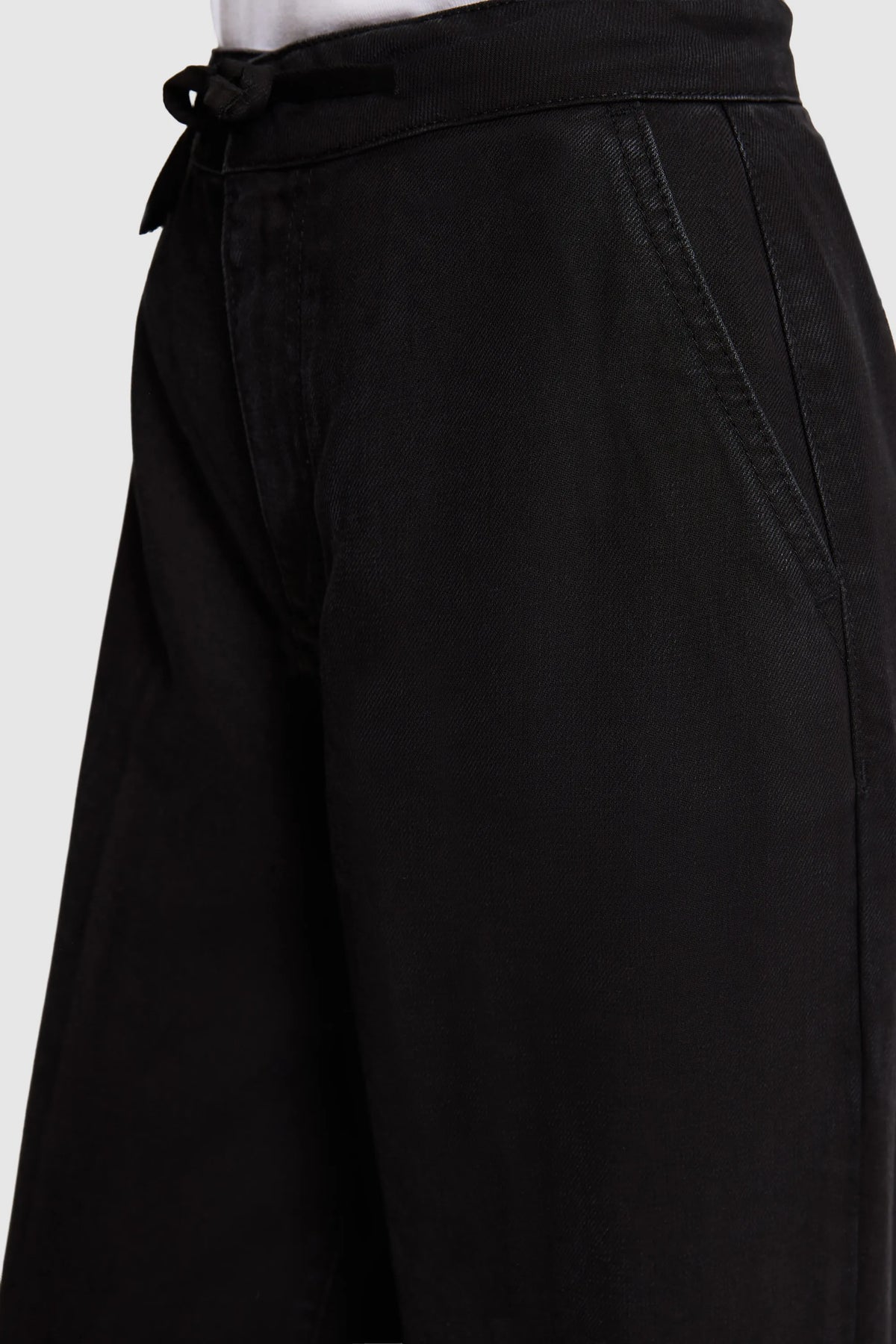 U.S. Polo Assn. Black Women Black Wide Leg Jeans SKU: G082SZ0800 PU-10567_DN0027 Image 06