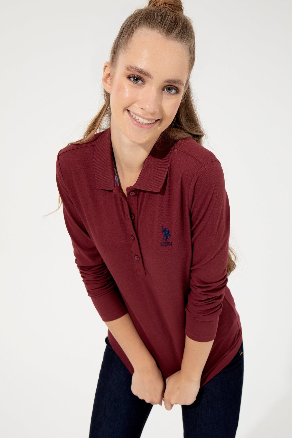 Red Sweat Shirt U.S. Polo Assn.