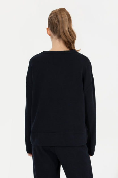 Dark Blue Sweat Shirt