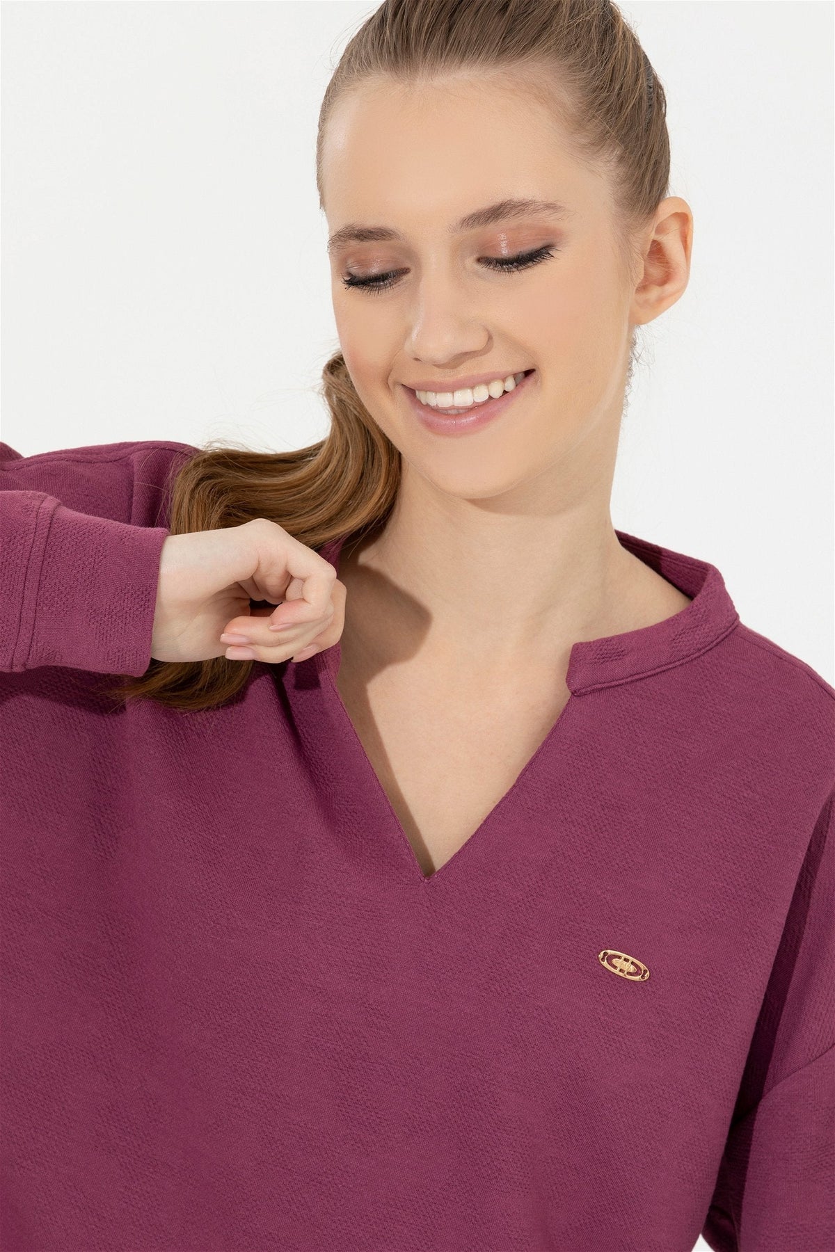 Mauve Sweat Shirt U.S. Polo Assn.