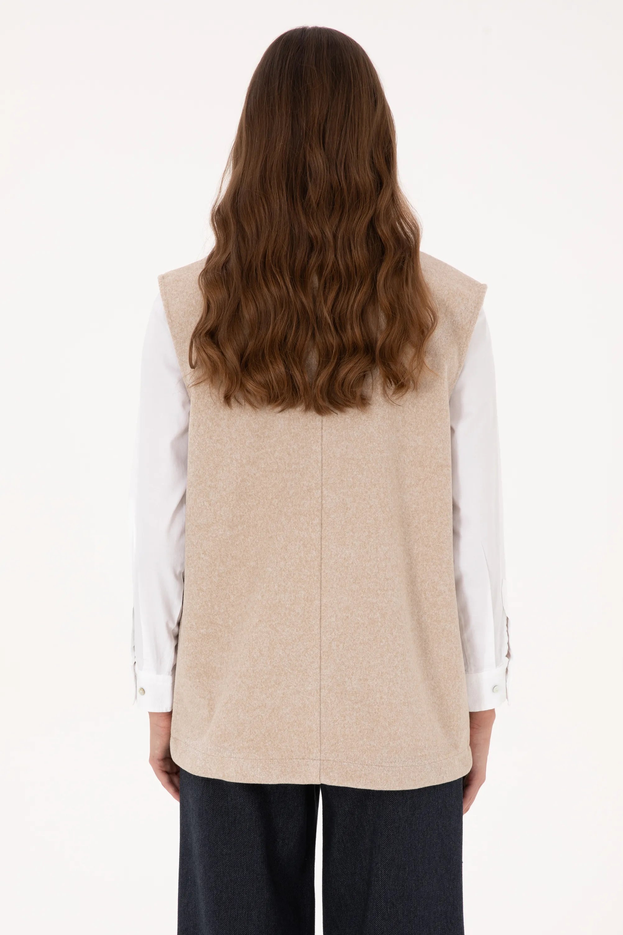 U.S. Polo Assn._Camel Melange_Camel Melange Sweatshirt_G082SZ0820 2335690_VR122_05