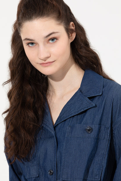 Dark Blue Denim Dress U.S. Polo Assn.