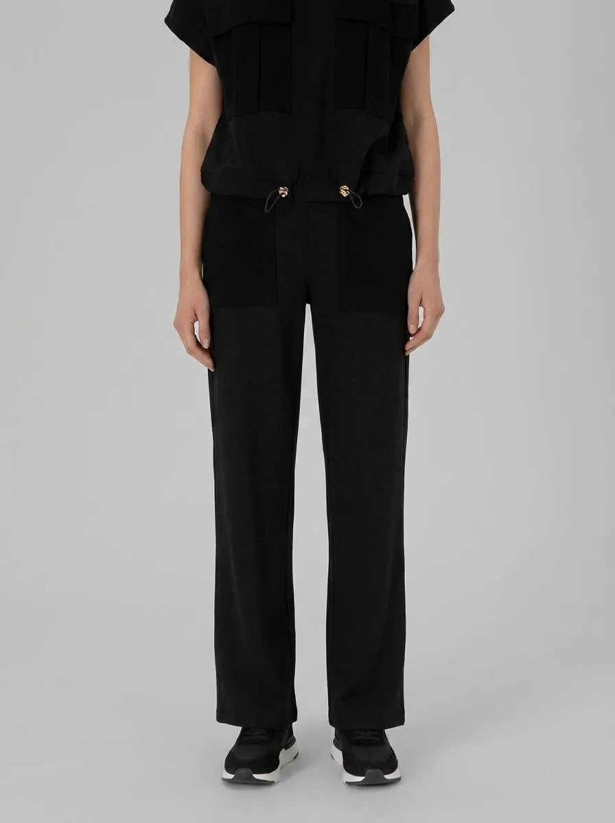 U.S. Polo Assn. Black Women Black Knitting Trouser SKU: G082SZ0OP0 2104167_VR046 Image 00