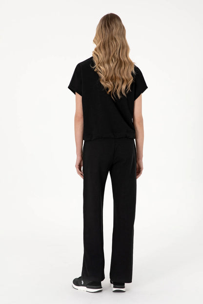 U.S. Polo Assn. Black Women Black Knitting Trouser SKU: G082SZ0OP0 2104167_VR046 Image 04