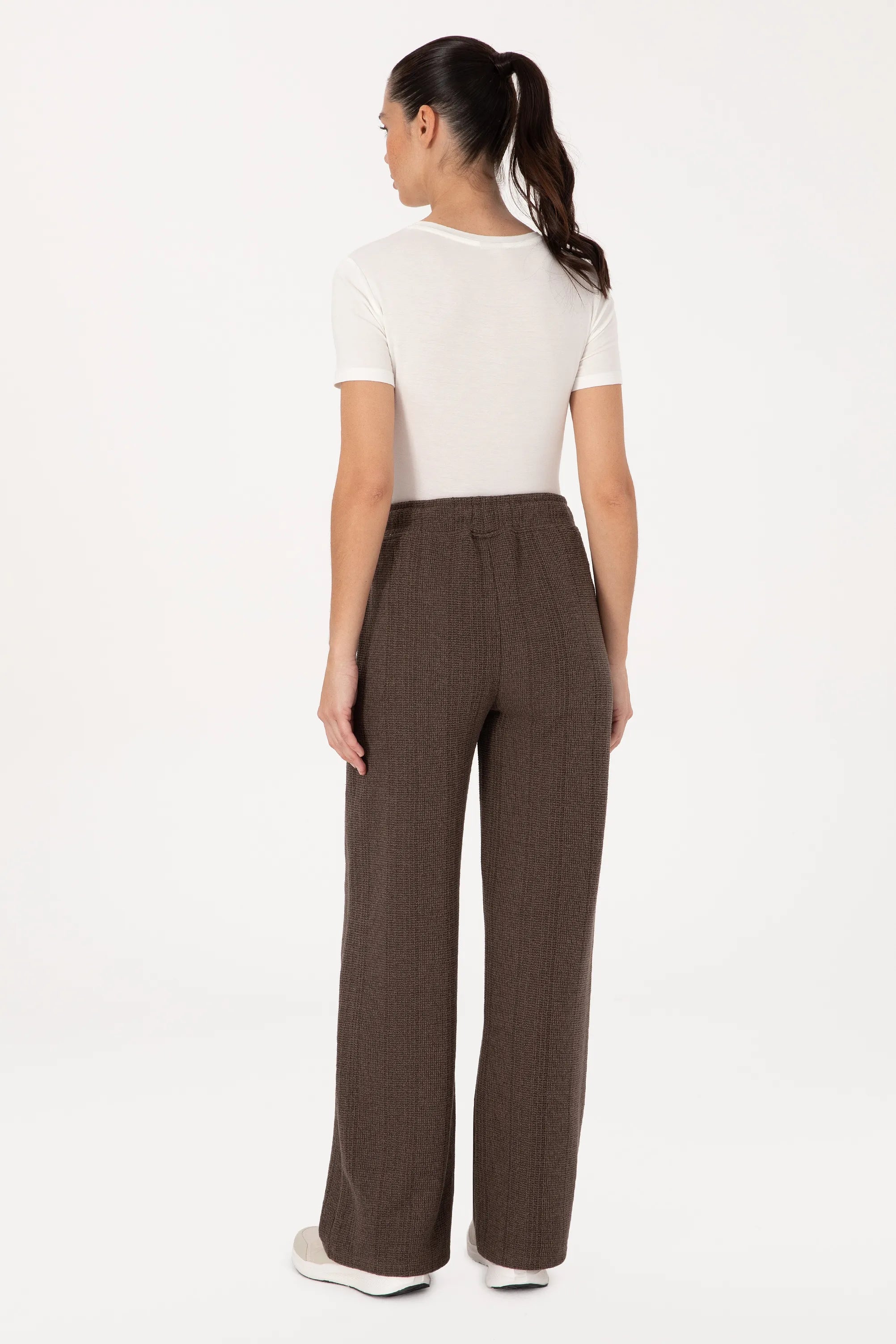 U.S. Polo Assn._Mink_Mink Knitted Slip On Trousers_G082SZ0OP0 2240670_VR052_04