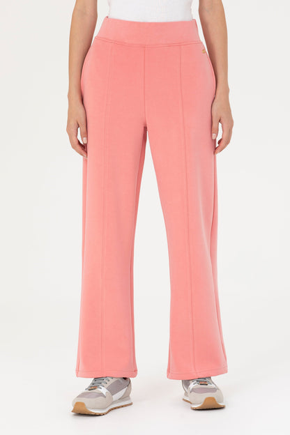 Pink High Waist Knitted Trousers_G082SZ0OP0 1752642_VR047_06