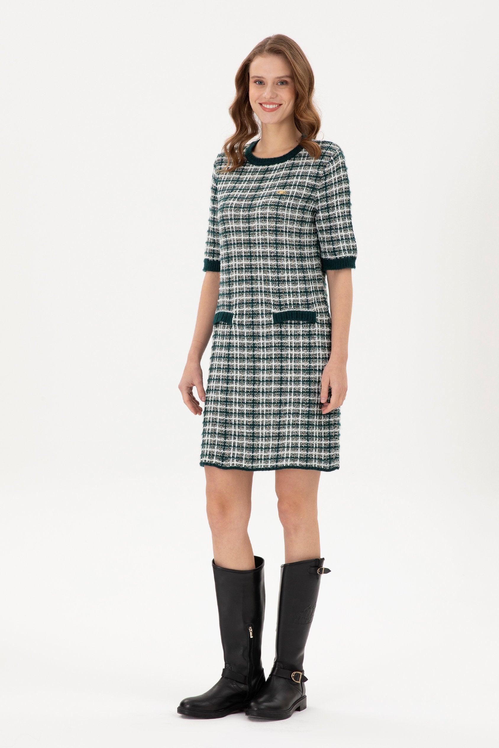 Multi-Color Patterned Short Dress_G082SZ0TE0 1954276_VR079_03