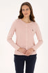 U.S. Polo Assn. Powder Women Powder Button Through Fine Knit Cardigan SKU: G082SZ0TH0 2226378_VR042 Image 01