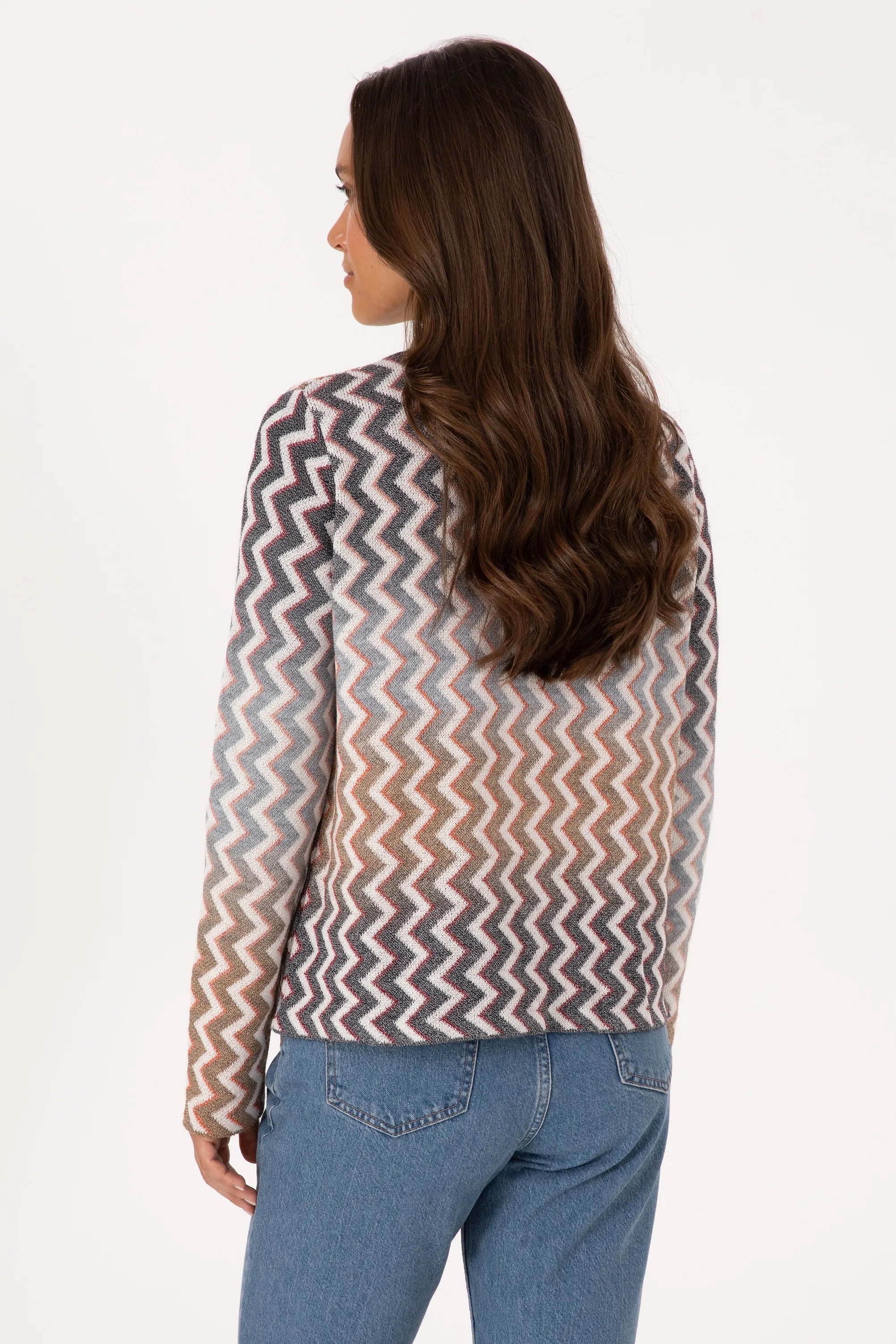 U.S. Polo Assn._Stone_Stone Jacket With Zig Zag Pattern_G082SZ0TH0 2242849_VR049_05