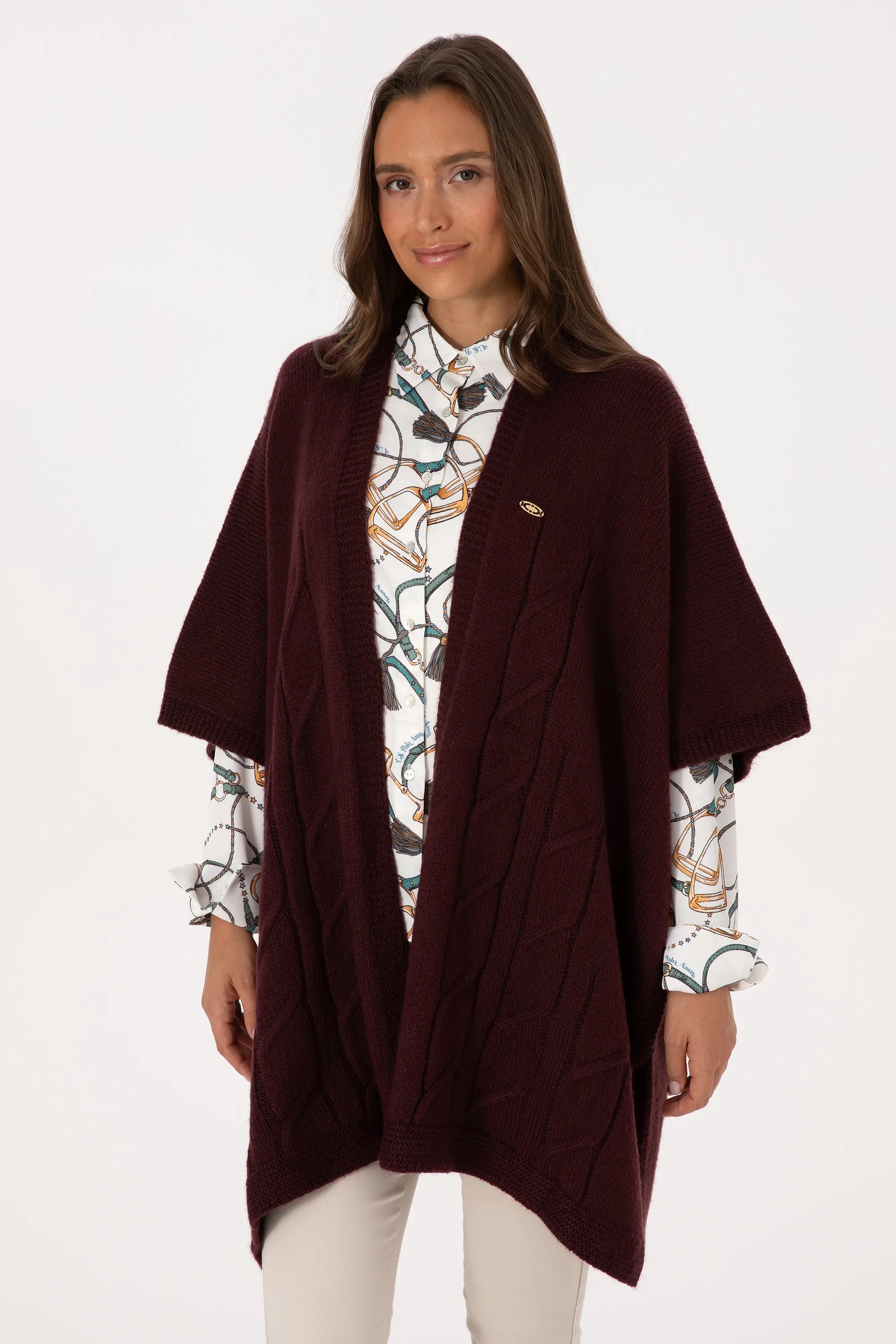 U.S. Polo Assn._New Plum_New Plum Poncho_G082SZ0TH0 2246264_VR177_03