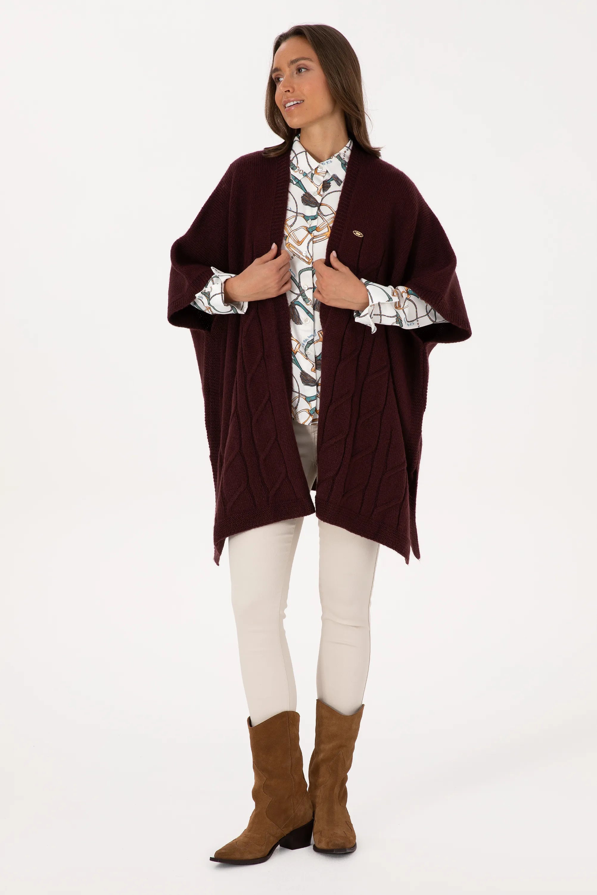 U.S. Polo Assn._New Plum_New Plum Poncho_G082SZ0TH0 2246264_VR177_04