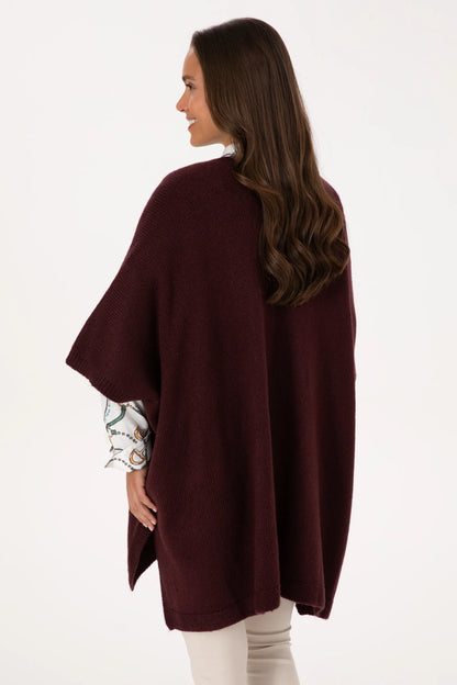 U.S. Polo Assn._New Plum_New Plum Poncho_G082SZ0TH0 2246264_VR177_05