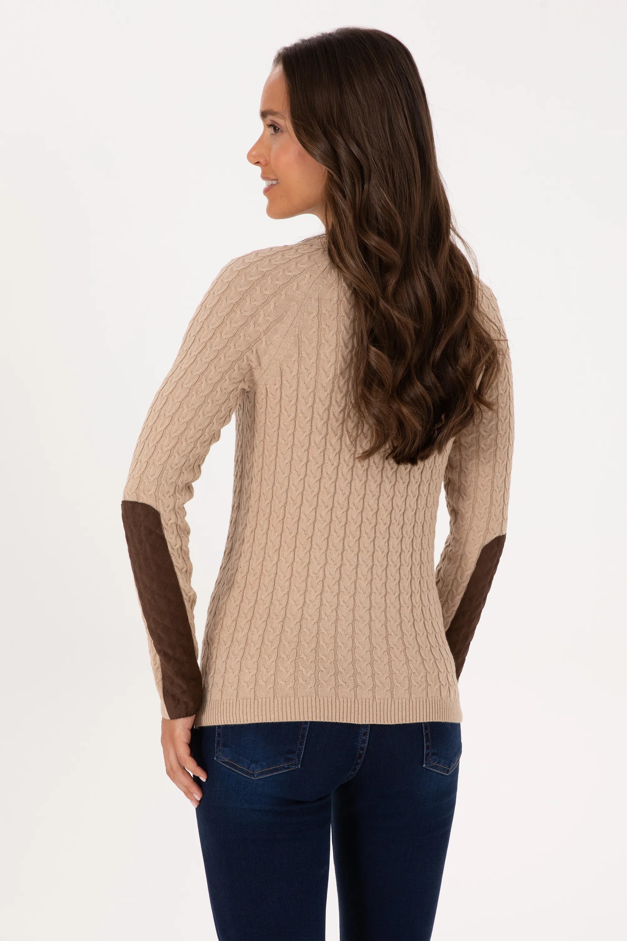 U.S. Polo Assn._Sand Melange_Sand Melange Knitted Pullover_G082SZ0TK0 2226135_VR123_05