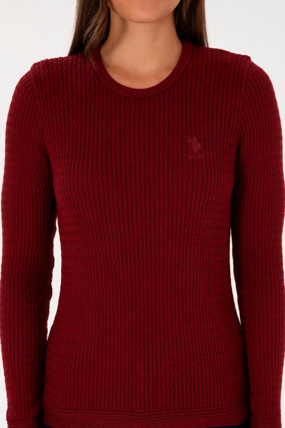 U.S. Polo Assn._Bordeaux_Bordeaux Knitting Jumper_G082SZ0TK0 2226393_VR014_06