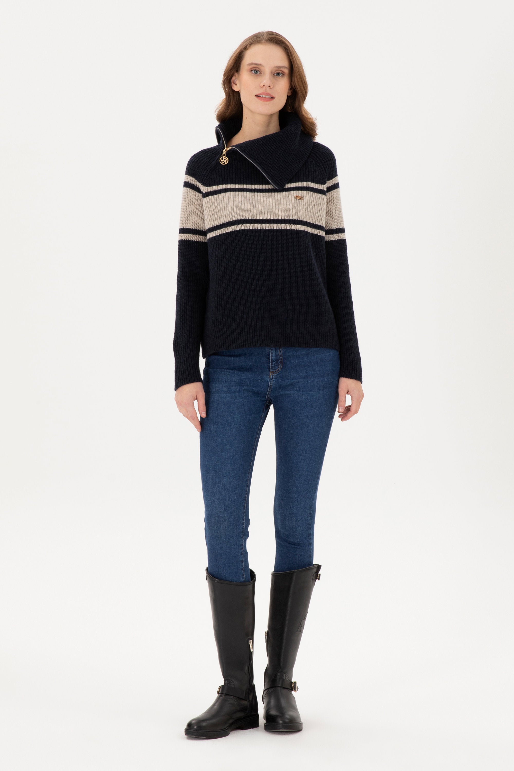 Multi-Color Knitting Jumper_G082SZ0TK0 1953333_VR033_04