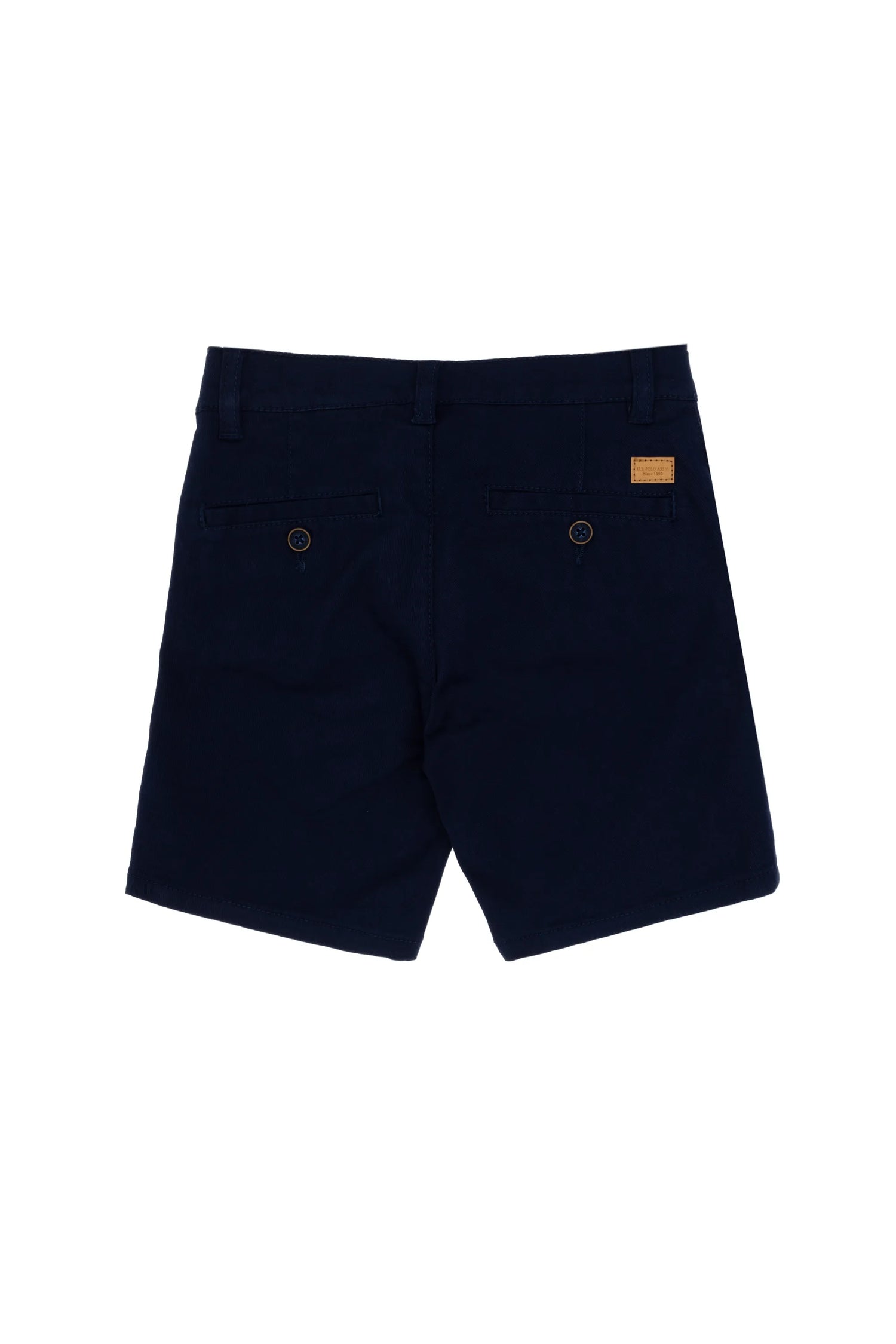 U.S. Polo Assn. Navy Boys Navy Woven Bermuda Capri SKU: G083GL0310 2108962_VR033 Image 02