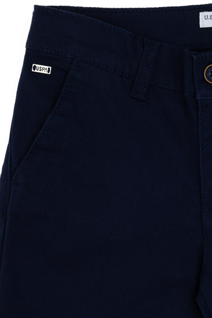 U.S. Polo Assn. Navy Boys Navy Woven Bermuda Capri SKU: G083GL0310 2108962_VR033 Image 03