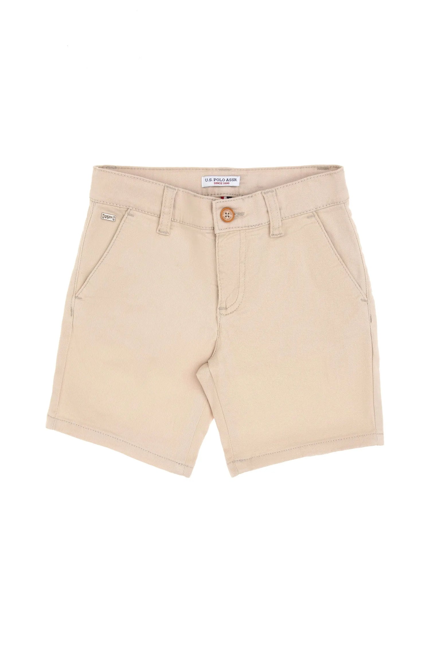 U.S. Polo Assn. Stone Boys Stone Woven Bermuda Capri SKU: G083GL0310 2108962_VR049 Image 01