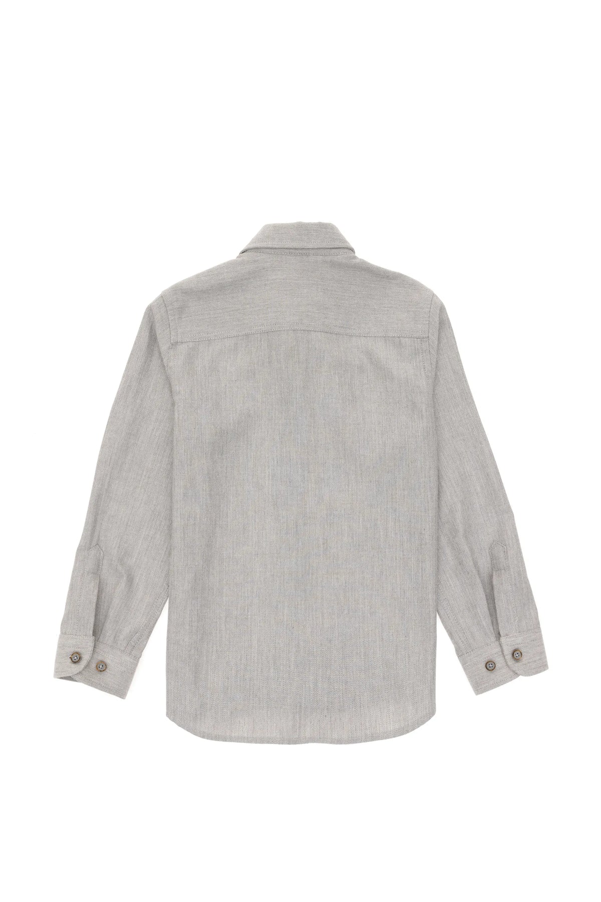 U.S. Polo Assn. Stone Boys Stone Long Sleeve Oxford Shirt SKU: G083SZ0040 1956937_VR049 Image 02