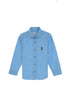 U.S. Polo Assn. Turquoise Boys Turquoise Long Sleeve Shirt SKU: G083SZ0040 2084425_VR093 Image 01