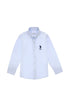 U.S. Polo Assn. Light Blue Boys Light Blue Long Sleeve Shirt SKU: G083SZ0040 2084600_VR003 Image 01