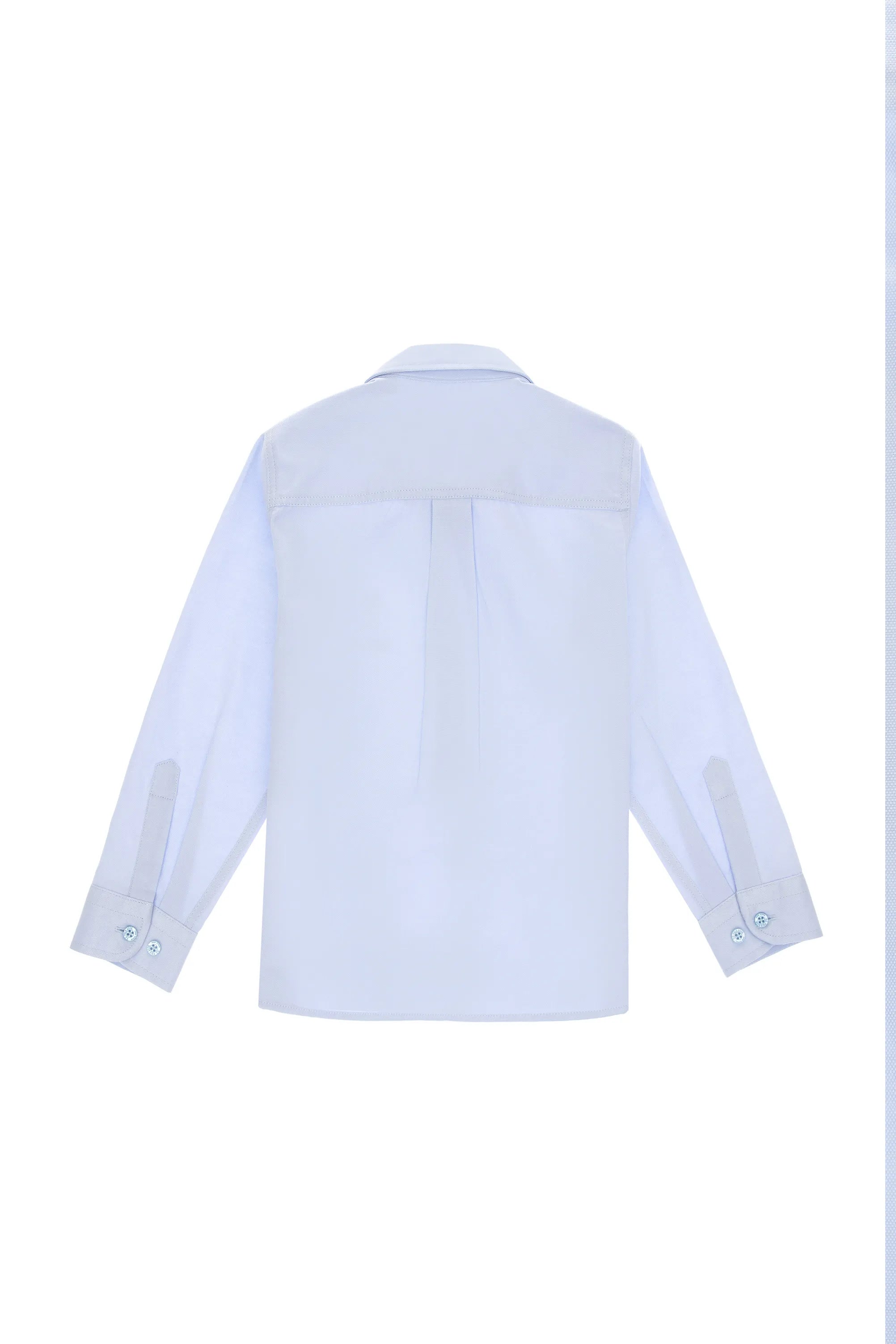 U.S. Polo Assn. Light Blue Boys Light Blue Shirt Long Sleeve SKU: G083SZ0040 2084600_VR003 Image 02