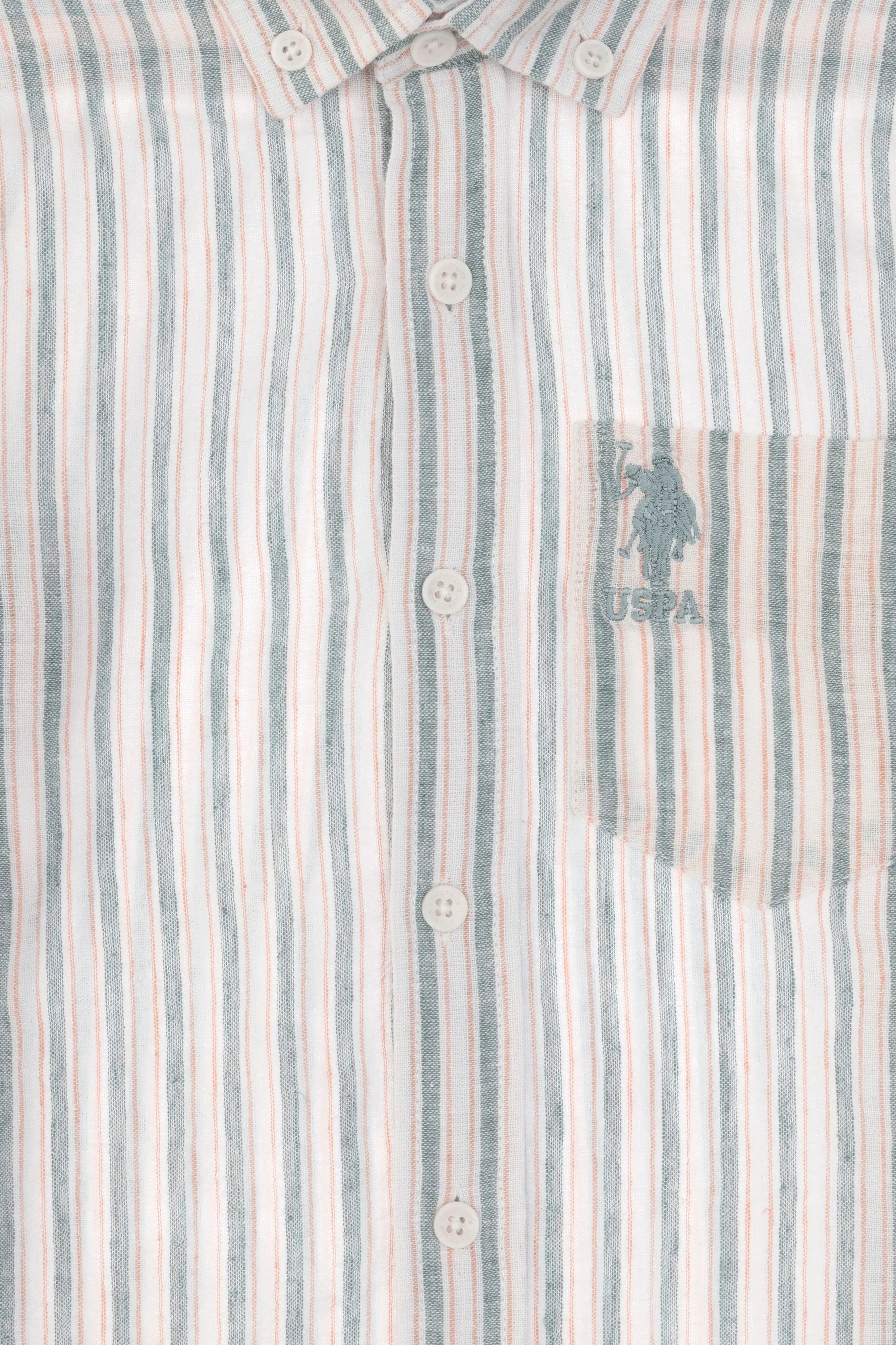 U.S. Polo Assn. Melon Boys Melon Shirt Long Sleeve SKU: G083SZ0040 2107882_VR202 Image 04