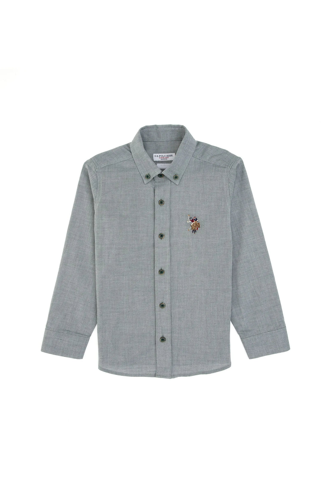 U.S. Polo Assn._Dark Green_Dark Green Shirt_G083SZ0040 2225813_VR079_01