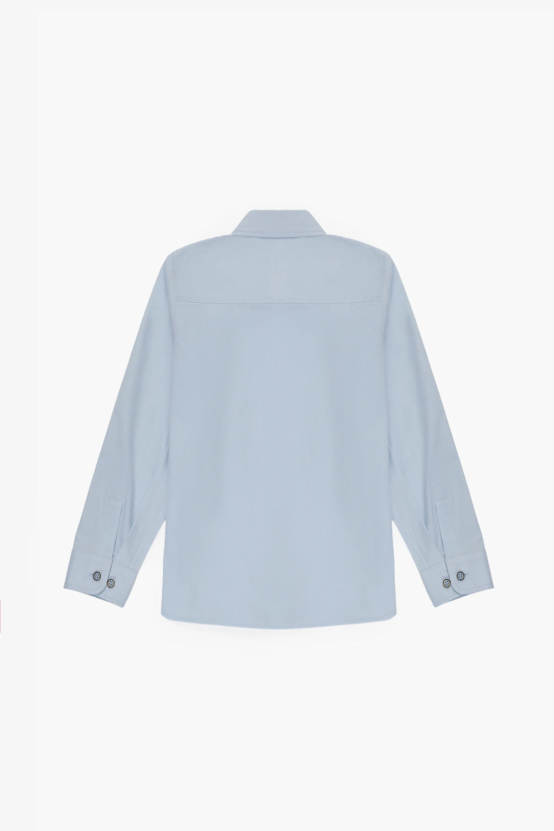 U.S. Polo Assn. Light Blue Boys Light Blue Shirt Long Sleeve SKU: G083SZ0040 PU-8792_VR003 Image 02