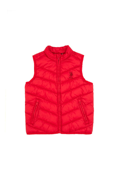 U.S. Polo Assn._Red_Red Puffer Vest_G083SZ0100 2251407_VR030_01